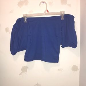 Blouse with bell sleeves